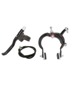 1080 Alloy Brake Front Black.